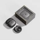 ZALO Apis Vibrating Couples Ring Obsidian Black product packaging and device displayed together.