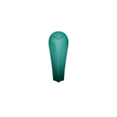 ZALO Apis Vibrating Couples Ring Turquoise Green, a modern, body-safe silicone device designed for shared stimulation.
