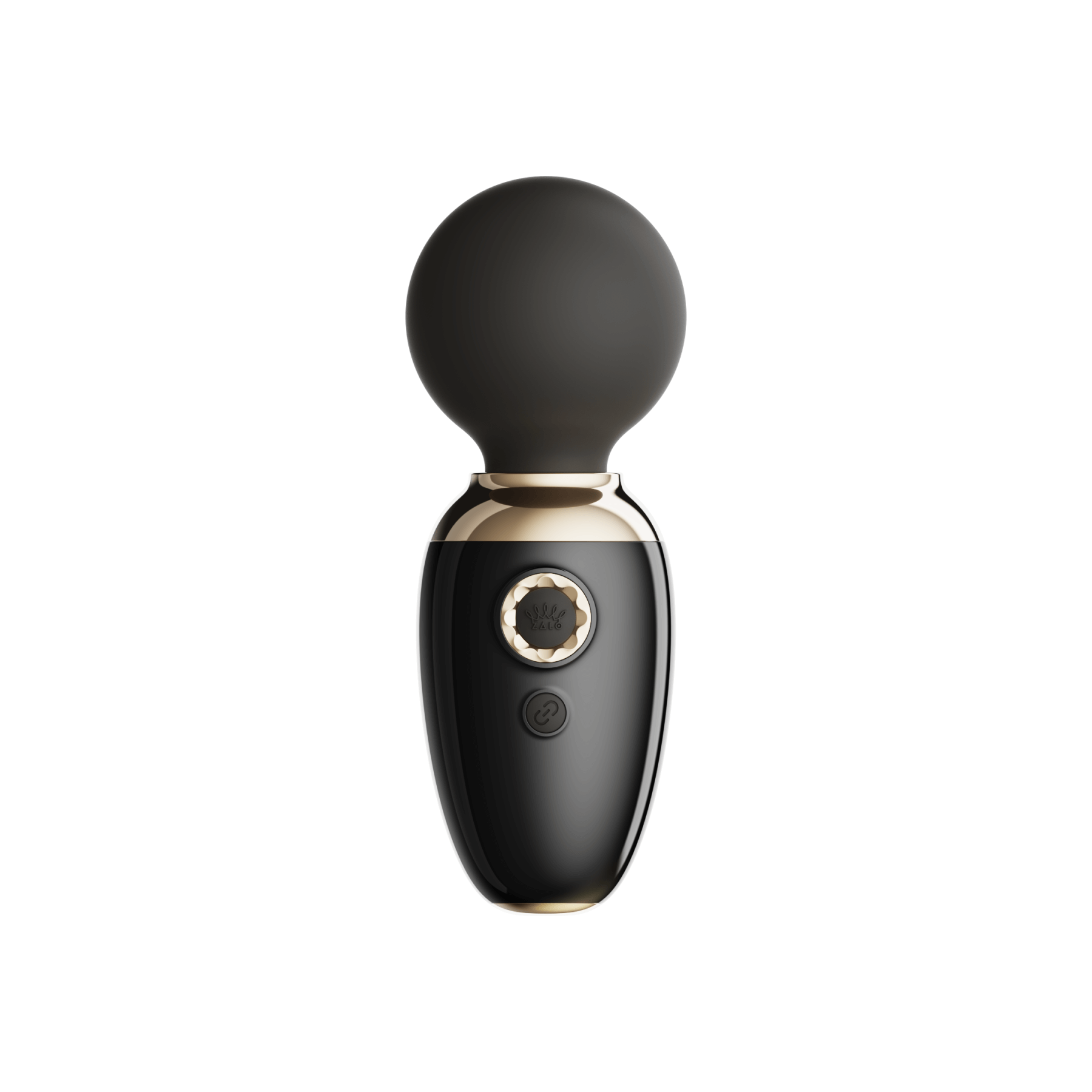 ZALO's AVA: App-Controlled Smart Wand Massager Black with DirectPower