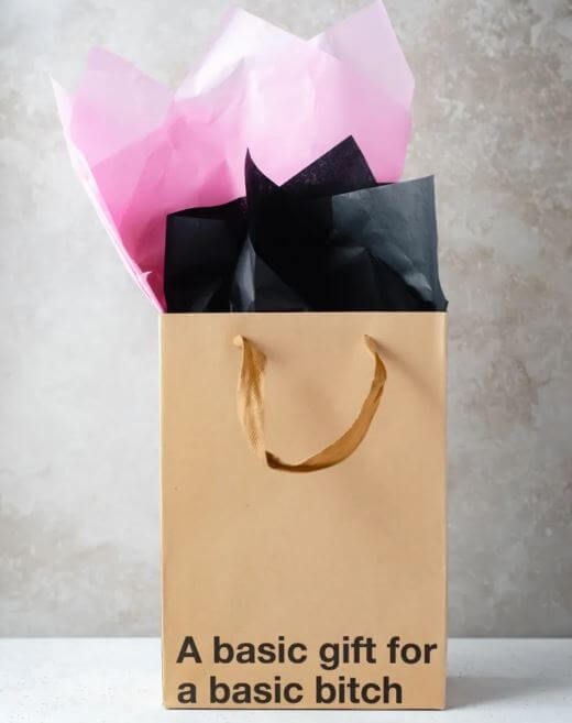 A BASIC GIFT FOR A BASIC BITCH GIFT BAG-0