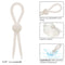 Alpha Liquid Silicone Lasso - Natural, 4.75" adjustable premium enhancer with easy cinch design, superior support, and waterproof silicone.