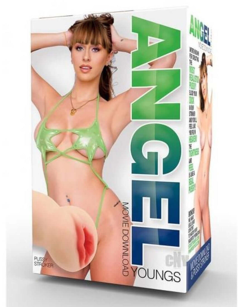 Angel Youngs 3D Pussy Stroker Masturbator Packaging