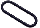 Perfect Fit Hefty Wrap Cock Ring 12 Inch Silicone Black, versatile black silicone cock ring for customizable fit.