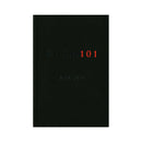 BDSM 101 Illustrated Instructional Guide Book cover by Rev. Jen featuring bold lettering on a black background.