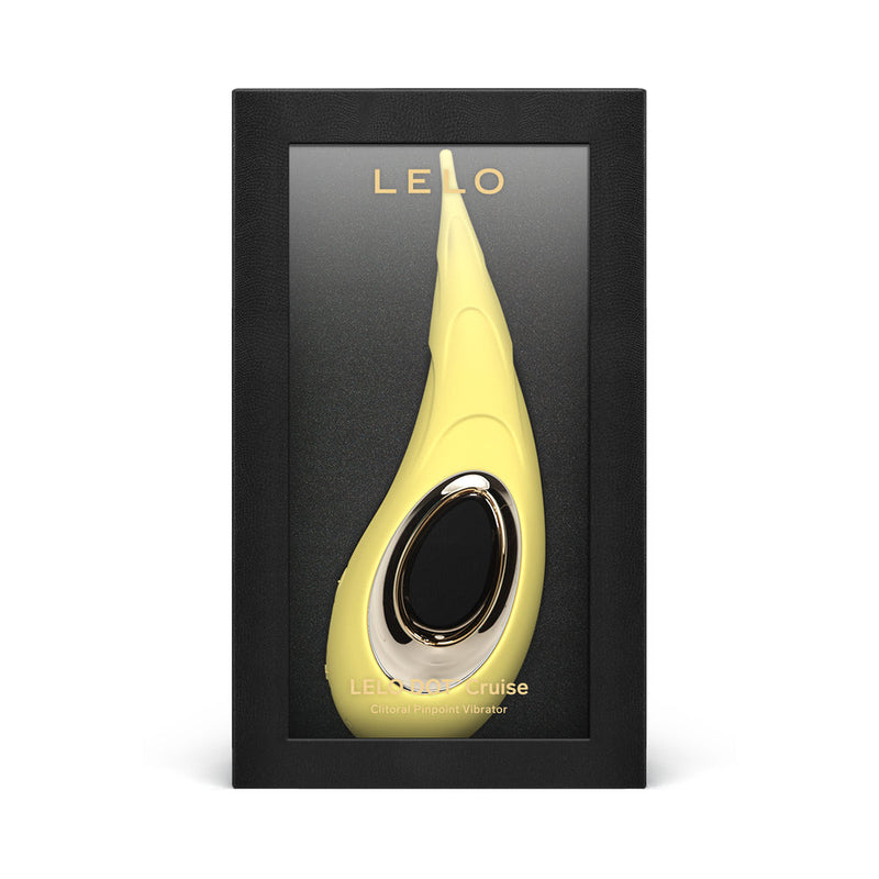 LELO DOT Cruise Lemon Sorbet packaging showing the elegant clitoral stimulator in a sleek design.