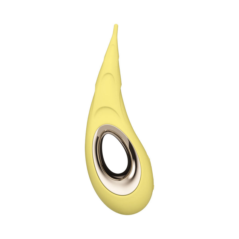 LELO DOT Cruise Lemon Sorbet in vibrant yellow, a clitoral stimulator designed for precise pleasure.