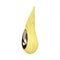 LELO DOT Cruise Lemon Sorbet clitoral stimulator in soft yellow silicone with a sleek design.