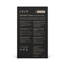LELO DOT Cruise Lemon Sorbet product packaging description of clitoral pinpoint vibrator features.