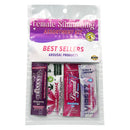Body Action Female Stimulating Products Assortment Kit featuring various arousal products and stimulating gels.