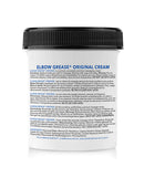 Elbow Grease Cream Lubricant Travel Size 3.4 Oz container with product information and instructions.