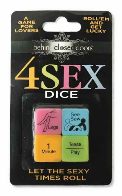 BEHIND CLOSED DOORS 4 SEX DICE SEX GAME FOR COUPLES-0