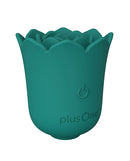 plusOne Succulent Arouser Clitoral Vibrator in a decorative succulent design for external stimulation.