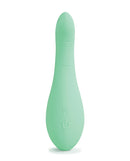 plusOne Petite Pelvic Wand Heated Vibrator in soft green color, designed for gentle pelvic floor relaxation.