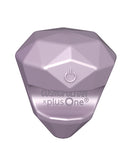 Cosmopolitan X plusOne Girls' Best Gem Vibe Purple, a diamond-shaped clitoral vibrator in rich purple hue.