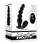 Bead Me Up rechargeable silicone vibrating anal beads with remote control, featuring 10 powerful speeds and patterns.