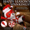 MS Holiday Bear White in Santa hat, featuring kinky accessories and festive details for a playful holiday gift.