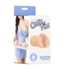 CutiePies Baker Becky Vagina Stroker with PowerBullet packaging featuring playful design and realistic features.