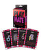 Play Mate Adult Card Game box with four intimate playing cards displayed, offering a seductive foreplay matching experience for couples.