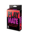 Play Mate sexy adult foreplay matching game packaging with red and purple design