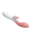 Pretty Love Brighty Vibrator Pink Ombre showcasing elegant silicone design for G-spot and clitoral stimulation.