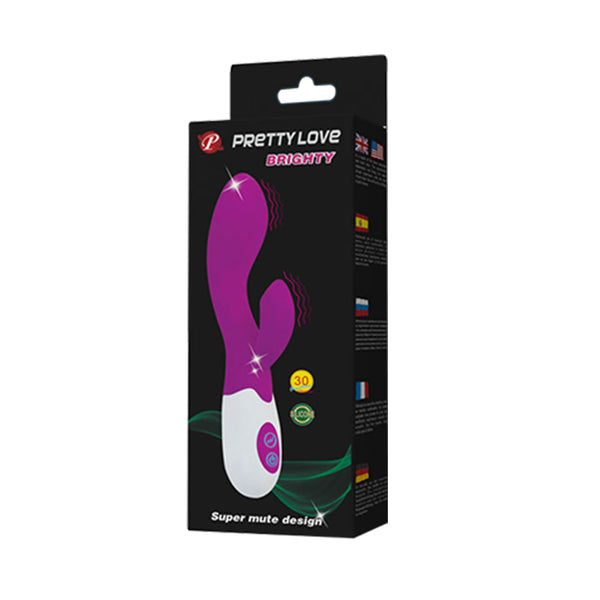 PRETTY LOVE BRIGHTY VIBRATOR PURPLE-5