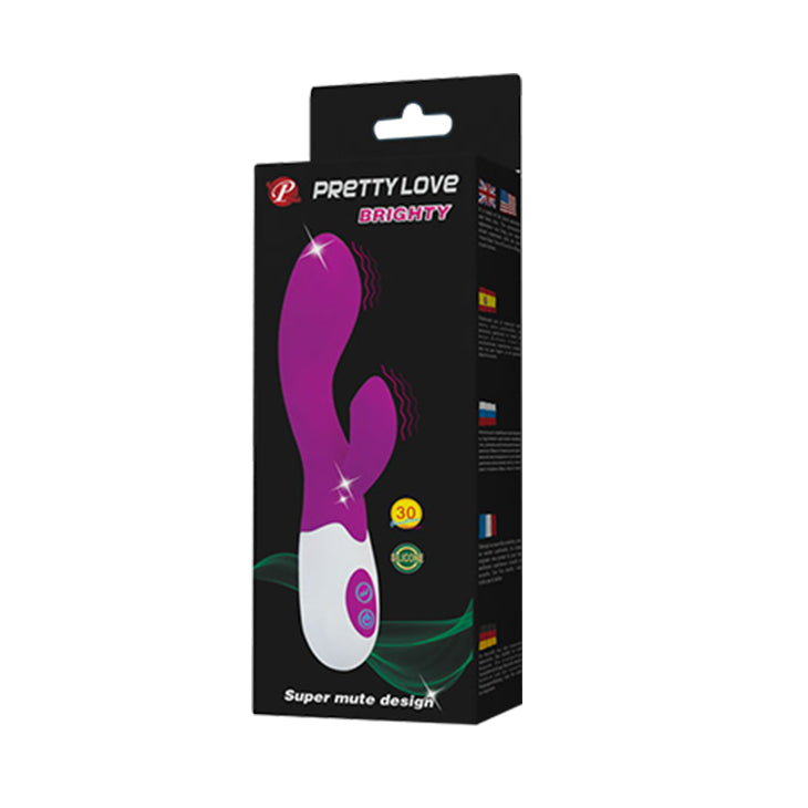 PRETTY LOVE BRIGHTY VIBRATOR PURPLE-5