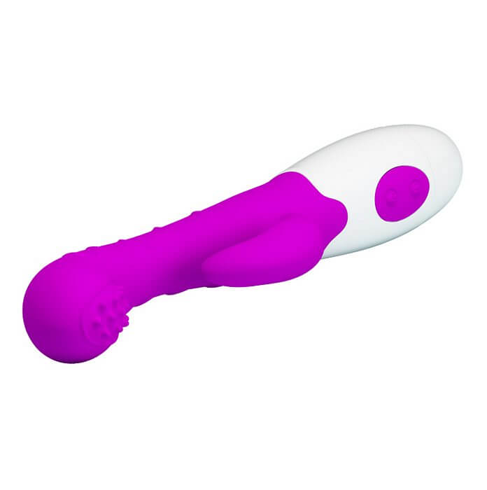 PRETTY LOVE ARTHUR RABBIT VIBRATOR SILICONE PURPLE-2
