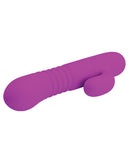 Pretty Love Leopold Mini Thruster Vibe Fuchsia with a compact, smooth design in vibrant fuchsia color.