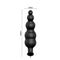 PRETTY LOVE VIBRATING BEAD BUTT PLUG BLACK-1