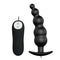 PRETTY LOVE VIBRATING BEAD BUTT PLUG BLACK-5