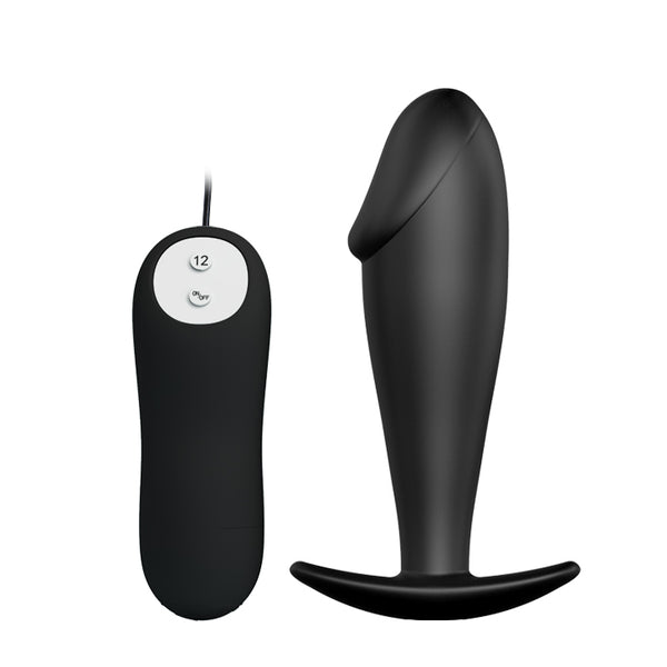 PRETTY LOVE VIBRATING SPECIAL STIMULATION BUTT PLUG-0