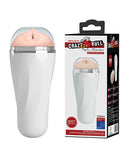 Crazy Bull Trish Masturbator Ivory in a realistic design with a soft skin texture and protective hard shell case.