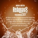 Skins Double Chocolate Water Based Lubricant 4.4 Oz with ReAquav8 technology for long-lasting, smooth sex.