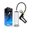 Performance VX7 Vacuum Penis Pump with brass trigger, pressure gauge, and clear cylinder for effective suction.
