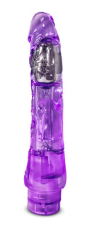 Naturally Yours Mambo Vibrator Purple, a powerful and flexible realistic vibrator in vibrant purple.