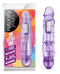 Naturally Yours The Little One Purple Vibrator with Multi-Speed and Flexi Shaft 2.0 shown in packaging and out of packaging