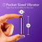 Kool Vibes Rechargeable Mini Bullet Vibrator Grape - Compact Size 2.5x0.7 inches - Perfect for On-The-Go Pleasure