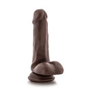 Coverboy Top Gun Tommy Dildo Chocolate Brown, realistic pleasure toy with lifelike feel and versatile use.