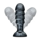 Jet Bruiser Carbon Metallic Black Butt Plug with sleek design and smooth surface, perfect for experienced users.