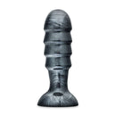 Jet Bruiser Carbon Metallic Black Butt Plug featuring a sleek design and smooth finish for enhanced pleasure.