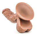 Loverboy Papito Latin Dildo Brown with realistic details and curved design for targeted pleasure.