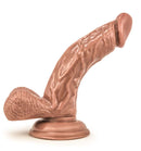 Loverboy Papito Latin Dildo Brown with realistic details and comfortable design from Blush Novelties.