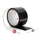 Temptasia Bondage Tape 60 feet Black roll showing 60ft length and 2in width for versatile restraint.