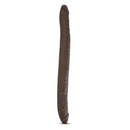 Dr Skin 16 inches Double Dildo Chocolate Brown, a realistic and versatile double-ended dildo for solo or shared use.