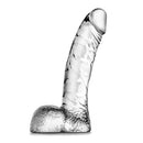 Naturally Yours Ding Dong Realistic Dildo Clear with a realistic shape and comfortable design.