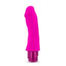 Luxe Marco Pink Realistic Vibrator showcasing its smooth silicone exterior and ergonomic design for maximum pleasure.