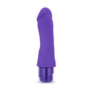 Luxe Marco Purple Realistic Vibrator showcasing its smooth design and powerful features.