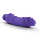 Luxe Marco Purple Realistic Vibrator shown from the side, featuring a smooth, lifelike design and powerful vibrations.