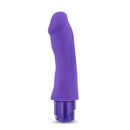 Luxe Marco Purple Realistic Vibrator, powerful vibration, satisfying girth, smooth lifelike feel.