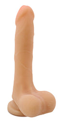 Au Naturel Mr Perfect Dildo 8.5 inches showcasing a realistic design with lifelike texture and flexible performance.